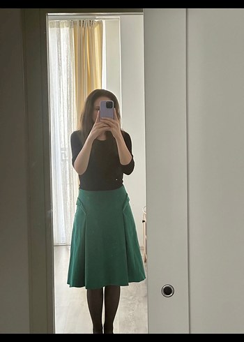 Twist kadife etek - Görsel 6