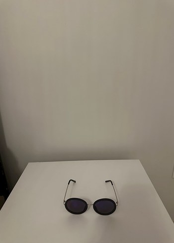 Koyu Mavi Yuvarlak Kadın Gözlüğü - Görsel 2