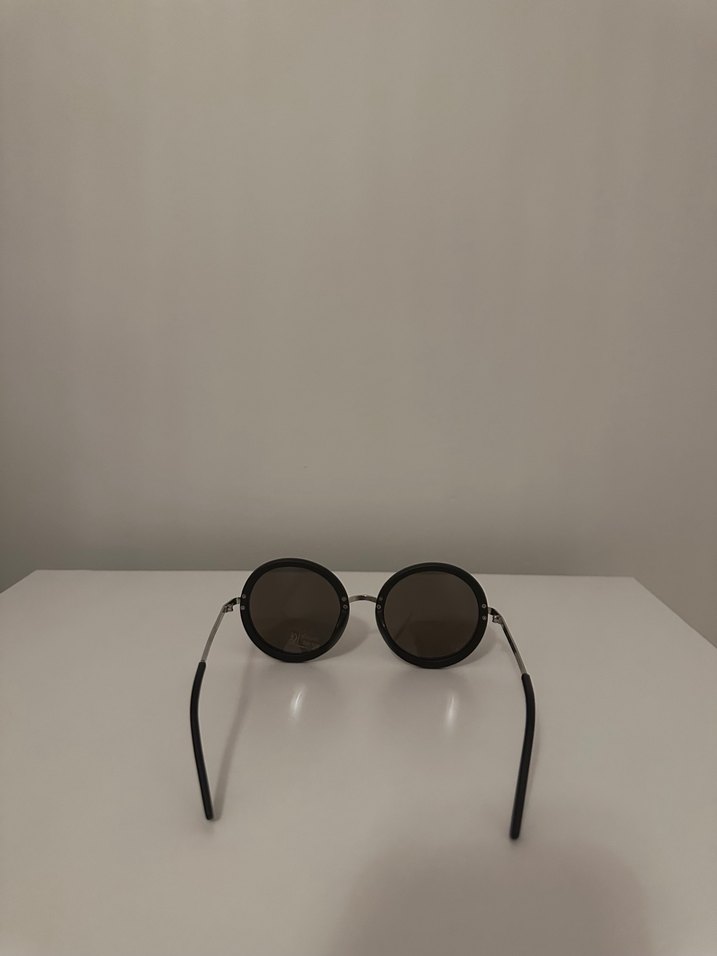 Koyu Mavi Yuvarlak Kadın Gözlüğü - Görsel 5