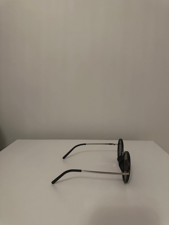 Koyu Mavi Yuvarlak Kadın Gözlüğü - Görsel 4