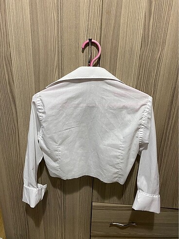 Zara crop gömlek