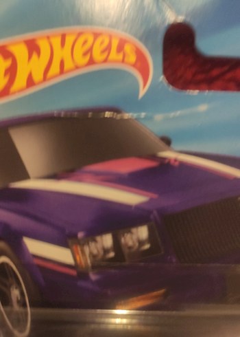 Hot Wheels '87 Buick Regal GNX Mor Oyuncak Araba TH - Görsel 3
