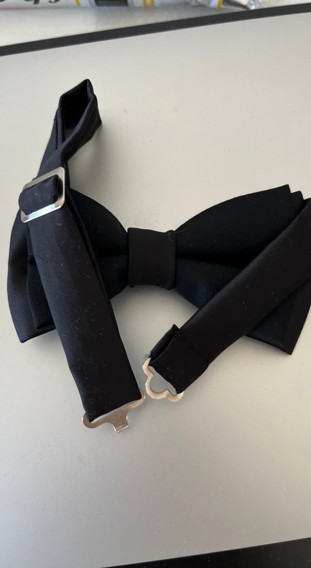 Klasik Siyah Erkek Papyon - Görsel 2