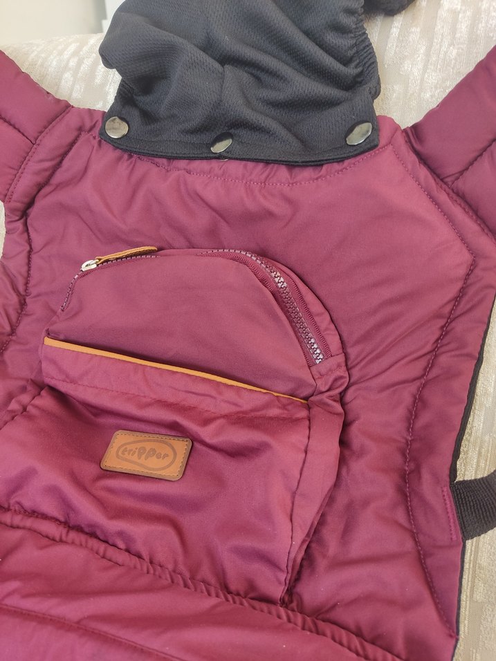 Bordo Bebek Taşıyıcı Kanguru - Görsel 3