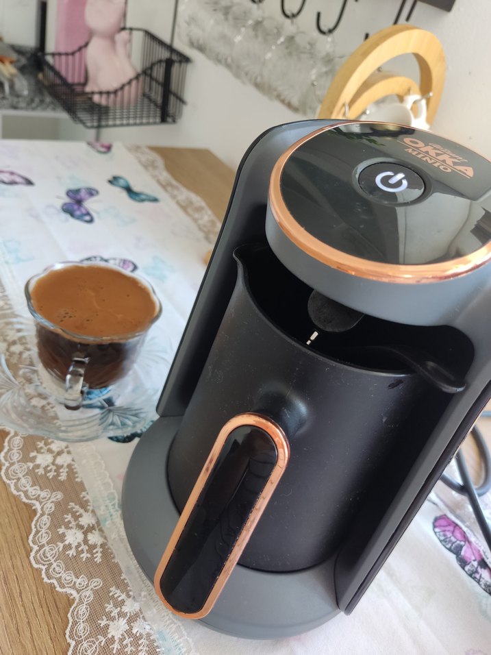 Okka Sento Camel Renk Kahve Makinesi - Görsel 2