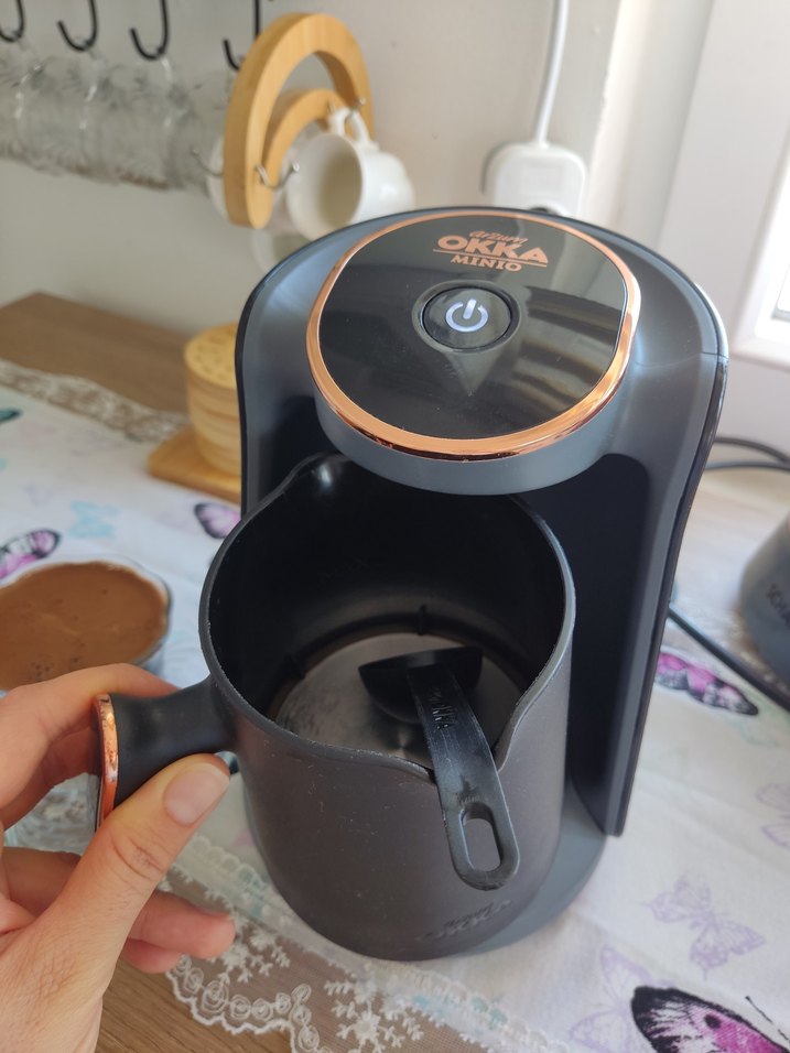 Okka Sento Camel Renk Kahve Makinesi - Görsel 3