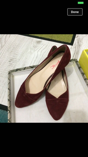 39 Beden Bordo süet