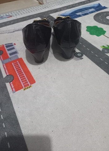 36 Beden siyah Renk Kısa topuklu ayakkabı