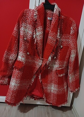 44 Beden çeşitli Renk Blazer tuvit ceket