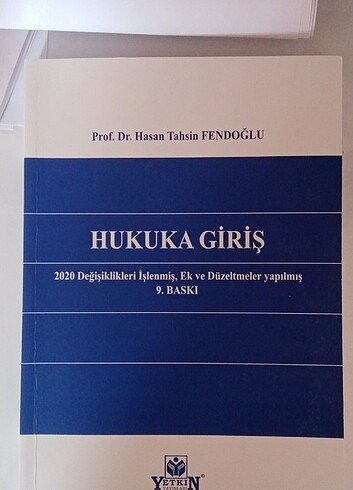 Hukuka Giriş
