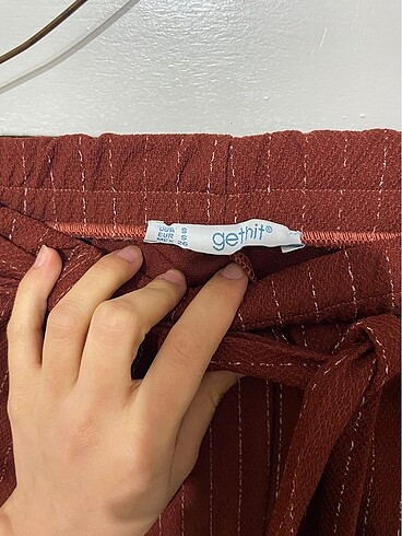 s Beden Havuç model pantolon