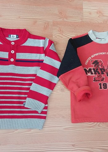 8 Yaş Beden Çocuk Sweatshirt kazak kıyfetleri