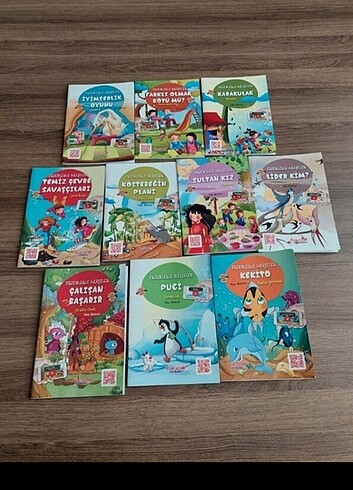 Kitap seti ve Puzzle