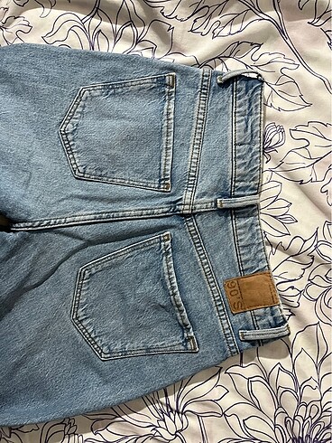 xs Beden mavi Renk Colins mom jean