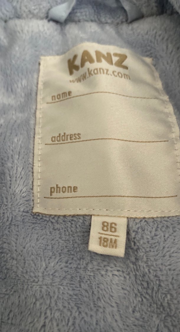 Gri Erkek Çocuk Polar Düğmeli Kaban - Görsel 4