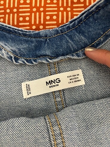 xs Beden Mango kot elbise