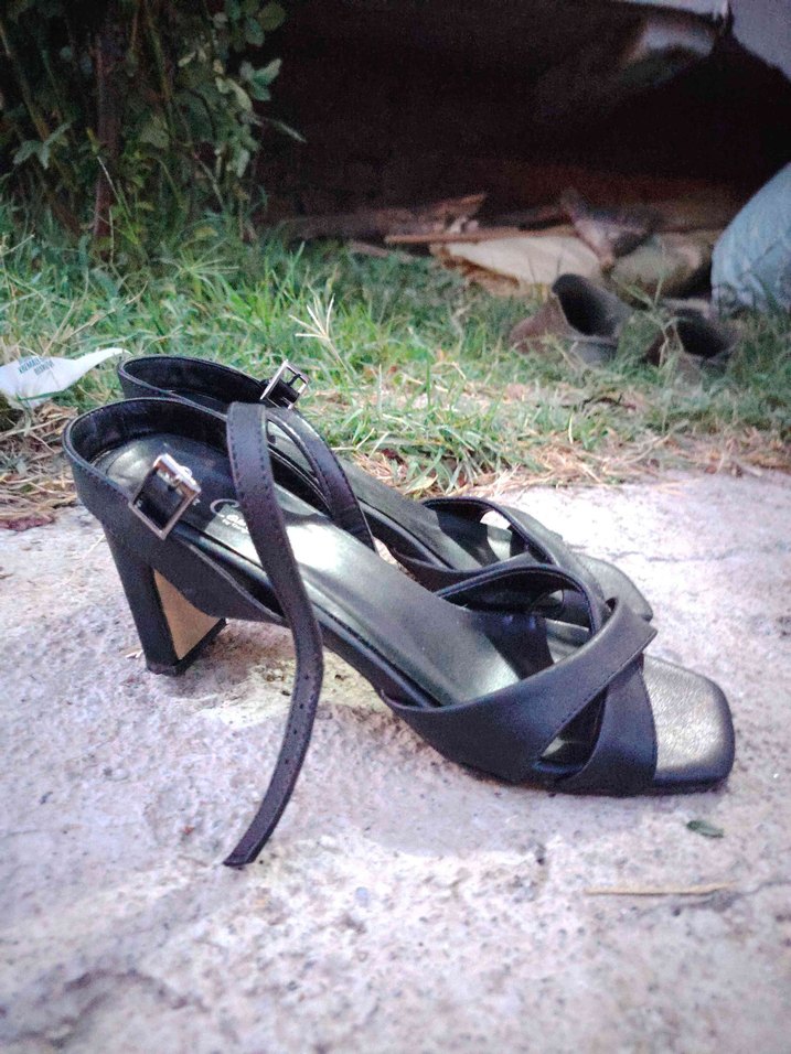 Siyah  Topuklu Ayakkabı - Görsel 3