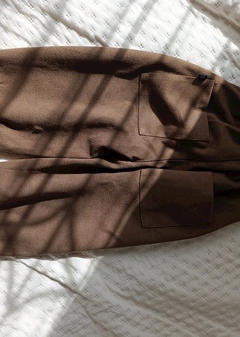 8 Yaş Beden kahverengi Renk Unisex Çocuk Kahverengi Rahat Kesim Kumaş Pantolon