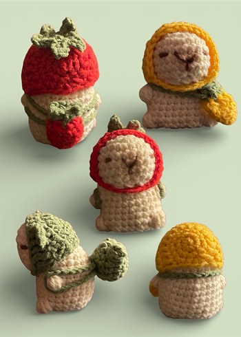 Değiştirilebilir Kostümlü Capybara - Görsel 2