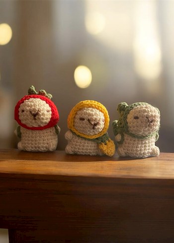 Değiştirilebilir Kostümlü Capybara - Görsel 3