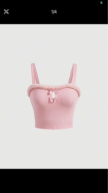 Pembe tüylü crop