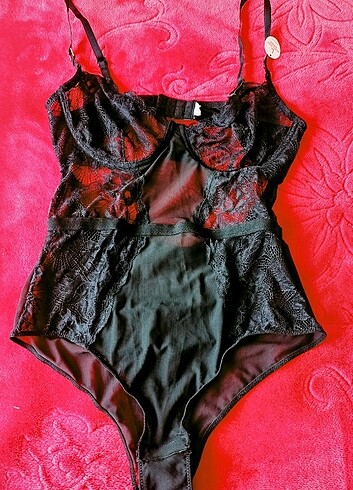 l Beden Çok şık BodySuit 