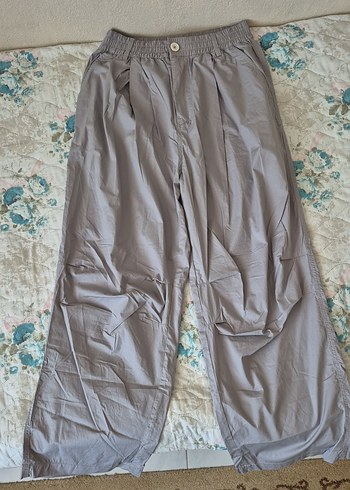 s Beden gri Renk Zara Paraşüt Pantolon