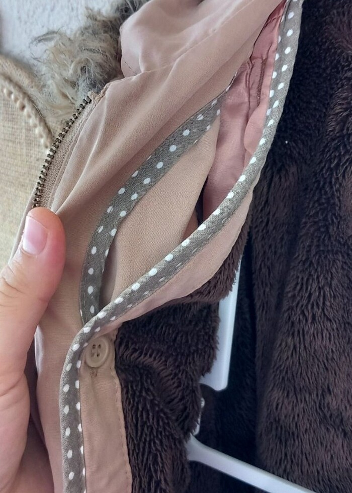 Zara kiz cocuk mevsimlik mont - Görsel 5