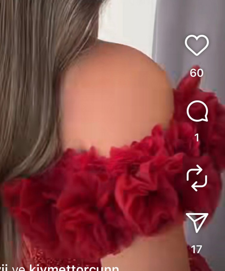 #bordo kına çıkış elbısesı # - Görsel 5