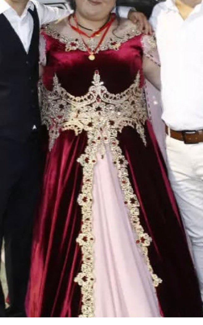 Kına kıyafetı  kadıfe - Görsel 3