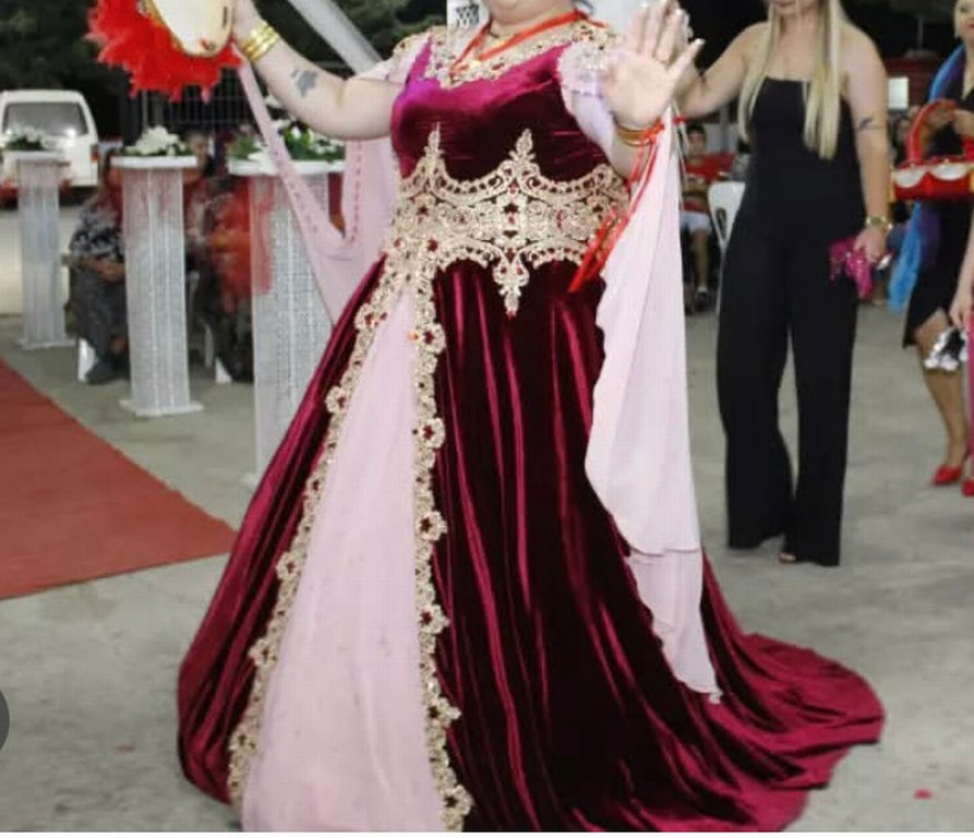 Kına kıyafetı  kadıfe - Görsel 4