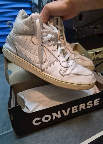 Beyaz nike air sneaker kulaklı Spor Ayakkabı - Görsel 2