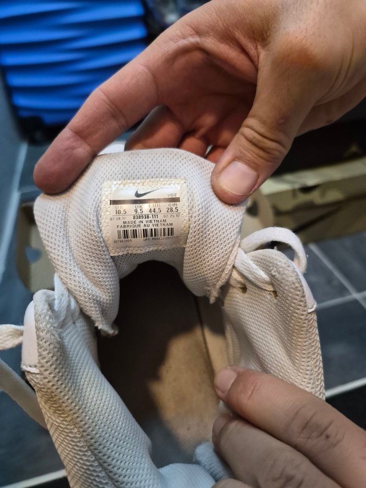 Beyaz nike air sneaker kulaklı Spor Ayakkabı - Görsel 4