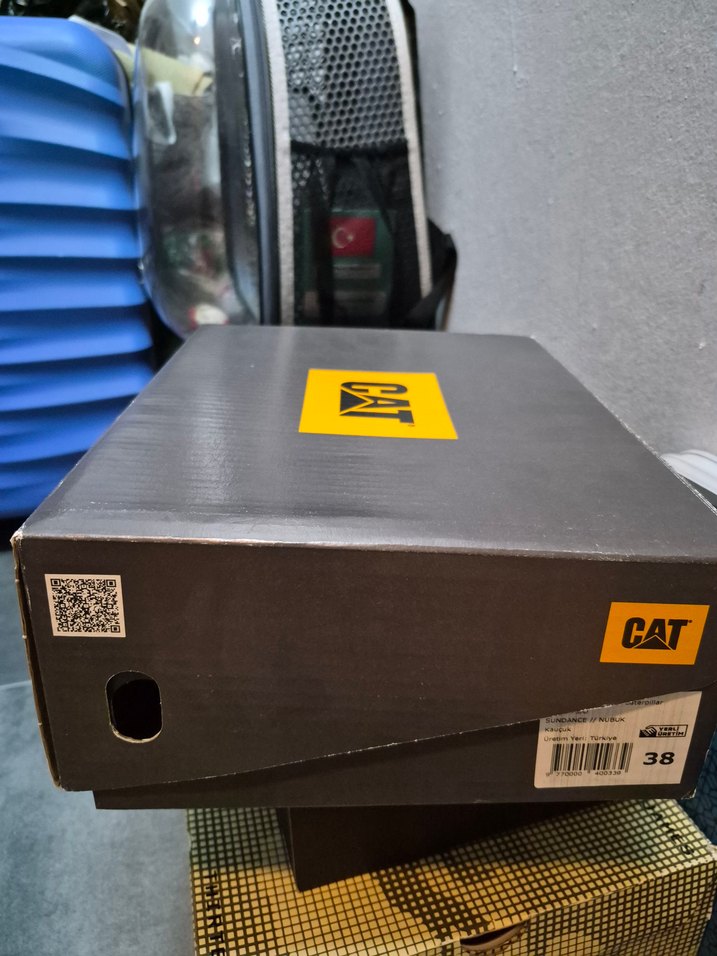 CAT Kahverengi tarçın nubuk  kadın Bot - Görsel 3