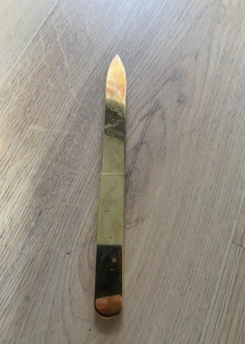 Parlak Altın Renkli zarf açıcı gold - Görsel 3