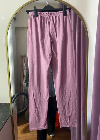 Pembe Örgü Kadın Uzun Kollu pijama - Görsel 3