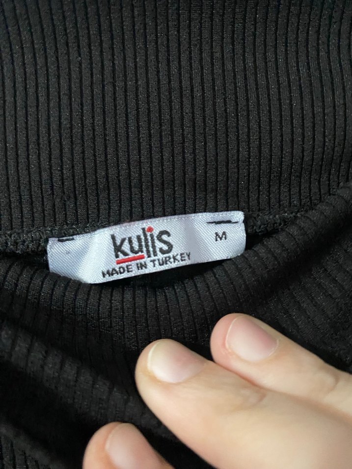 Siyah  Kadın Tayt - Görsel 2