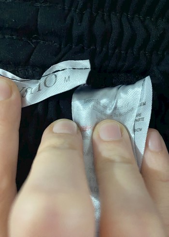 Siyah Rahat Kesim Kadın Eşofman Altı - Görsel 2