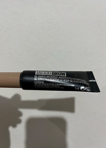 Maybelline Tattoo Brow Suya Dayanıklı Kaş Maskarası - Görsel 2
