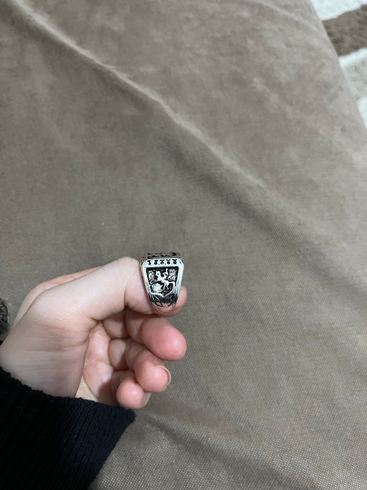 Atatürk ve anıtkabir motifli yüzük - Görsel 3