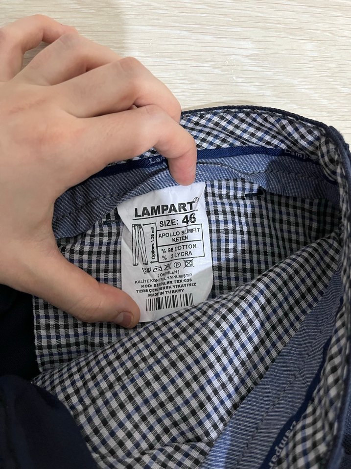 Lampart erkek pantolon - Görsel 3