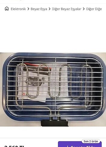 Korkmaz elektrik ızgara 