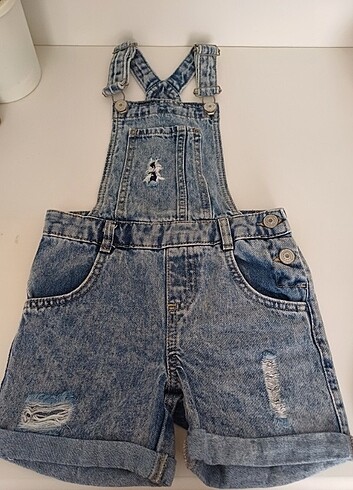 LC Waikiki Kız çocuk jean salopet 5,6 yaş