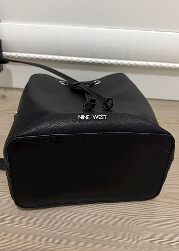 Nine West Siyah Deri Kadın Çanta - Görsel 6
