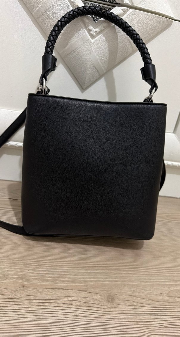 Nine West Siyah Deri Kadın Çanta - Görsel 3