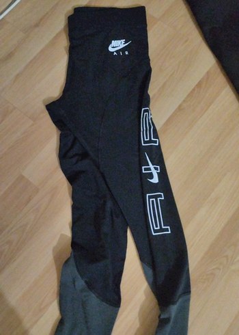 Nike Air Siyah Midi Spor Tayt