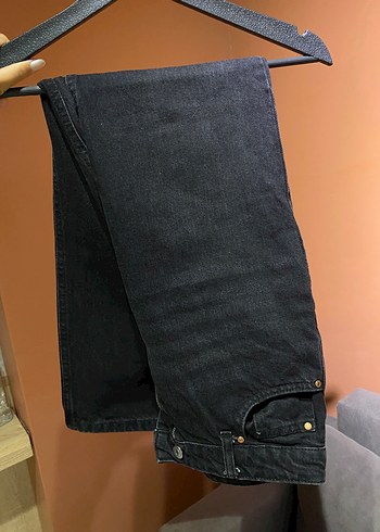 Kadın Siyah Regular Fit Kot Pantolon