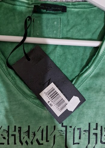 orjinal,etiketli Yeşil Baskılı Rock Punk Tişört - Görsel 5