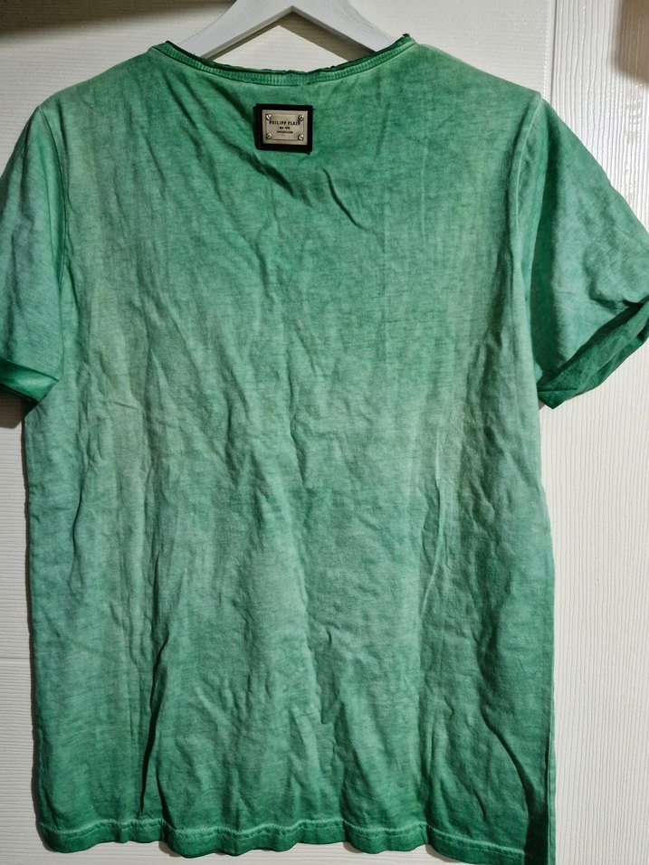 orjinal,etiketli Yeşil Baskılı Rock Punk Tişört - Görsel 4