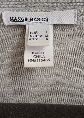 Gri Kadın V Yakalı Hırka - Görsel 4